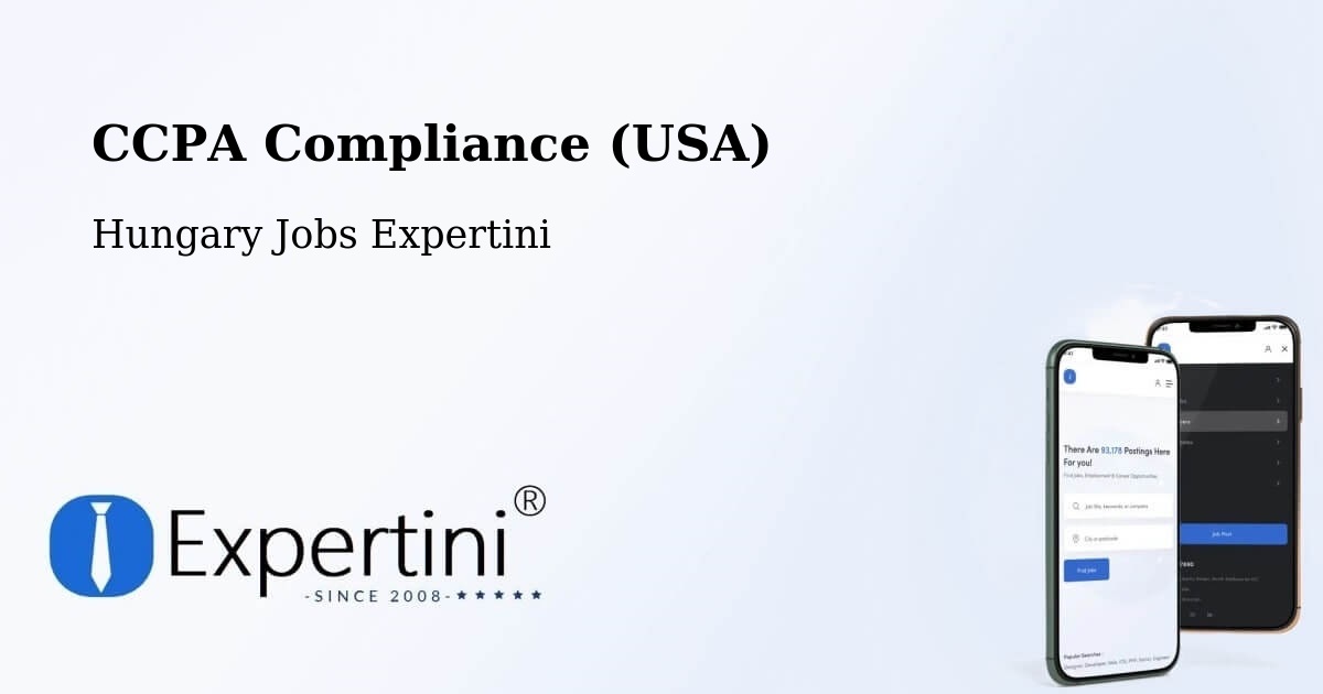CCPA Privacy Rights & Compliance Notice – Soproni Járás - Hungary Jobs Expertini