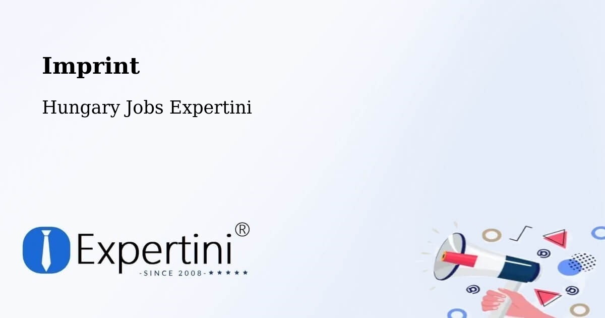 Imprint – Soproni Járás - Hungary Jobs Expertini